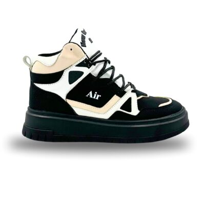 نایک ساق AIR مشکی سفید کرم