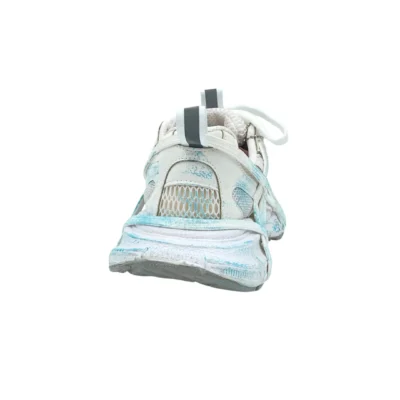 کتونی بالنسیاگا اسپایدر زنانه سفید (براش آبی) کد 02302025