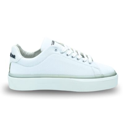 کتونی ونس P&B مردانه سفید تمام طوسی روشن کد 01201038
