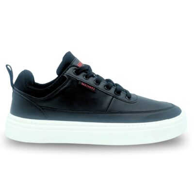 کتونی ونس اسکیچرز بزرگ پا مشکی سفید کد 08101194