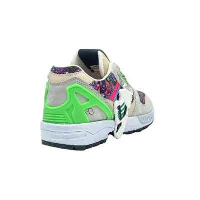 کتونی آدیداس ZX 8000 کرونا زنانه طوسی فسفری کد 00306467