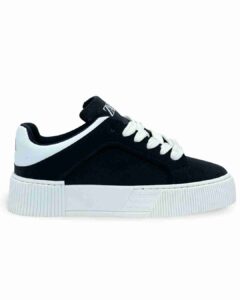 کتونی 1501 زارا مردانه مشکی پشت سفید (توکیو) کد 04401231
