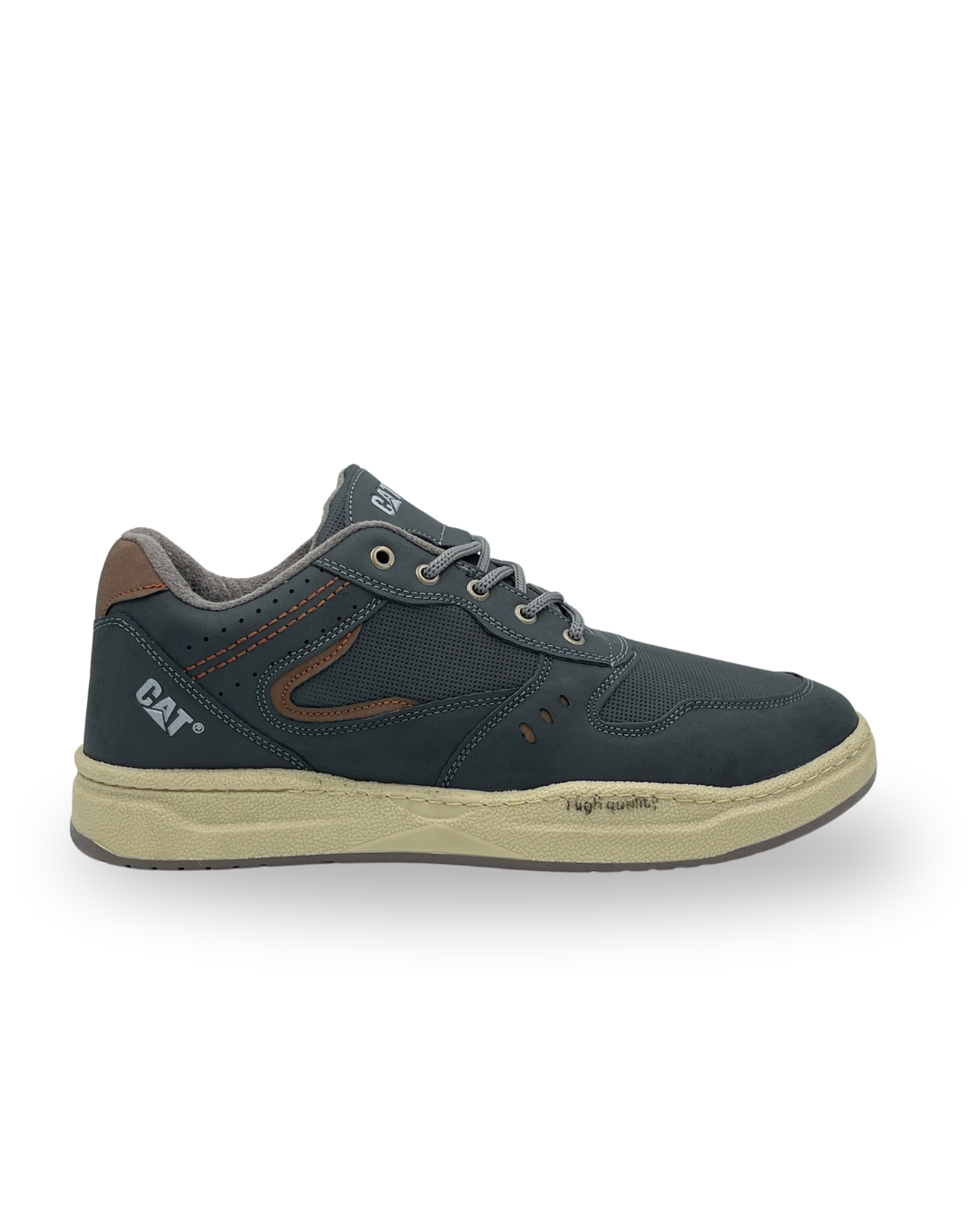 Caterpillar Four Tosi Big Foot Shoes Code 01004006 کفش کاترپیلار فور طوسی بزرگ پا کد 01004006