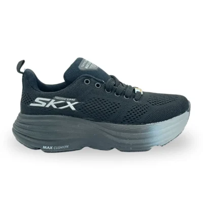 کتونی اسکیچرز S skx 500 زنانه مشکی سفید کد 01702098