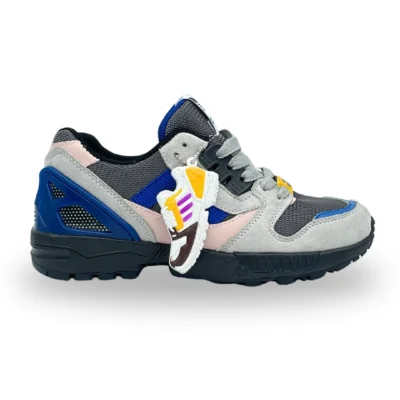 کتونی آدیداس ZX 8000 زنانه طوسی کالباسی کد 02101080
