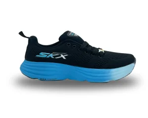 کتونی اسکیچرز skx 500 زنانه مشکی آبی کد 1702051