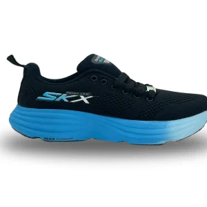 کتونی اسکیچرز skx 500 زنانه مشکی آبی کد 1702051