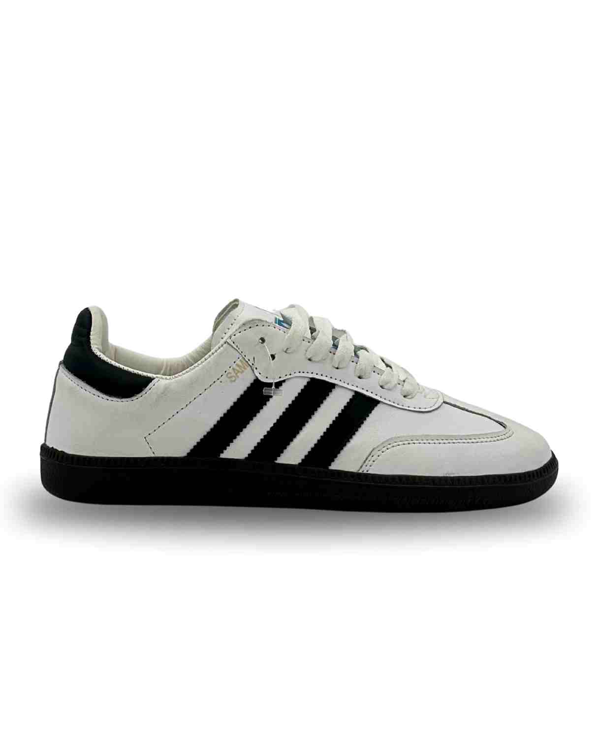 Adidas Samba Women's Sneakers White Navy Grey کتونی آدیداس زنانه سامبا سفید مشکی