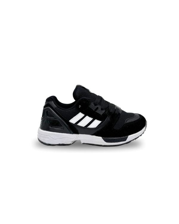 کتونی آدیداس ZX 8000 پسرانه مشکی سفید کد 00701317
