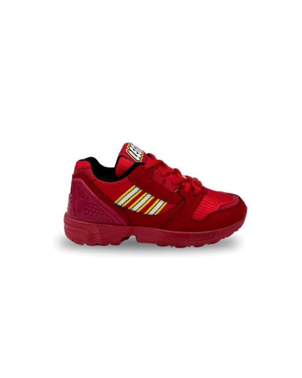 کتونی آدیداس ZX 8000 پسرانه لگو قرمز تمام زرد کد 00702084
