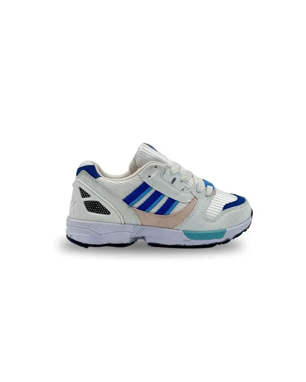 کتونی آدیداس zx 8000 پسرانه سفید کالباسی کد 00701446