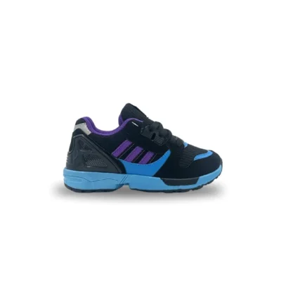 کتونی آدیداس ZX 8000 پسرانه مشکی بنفش کد 00702078