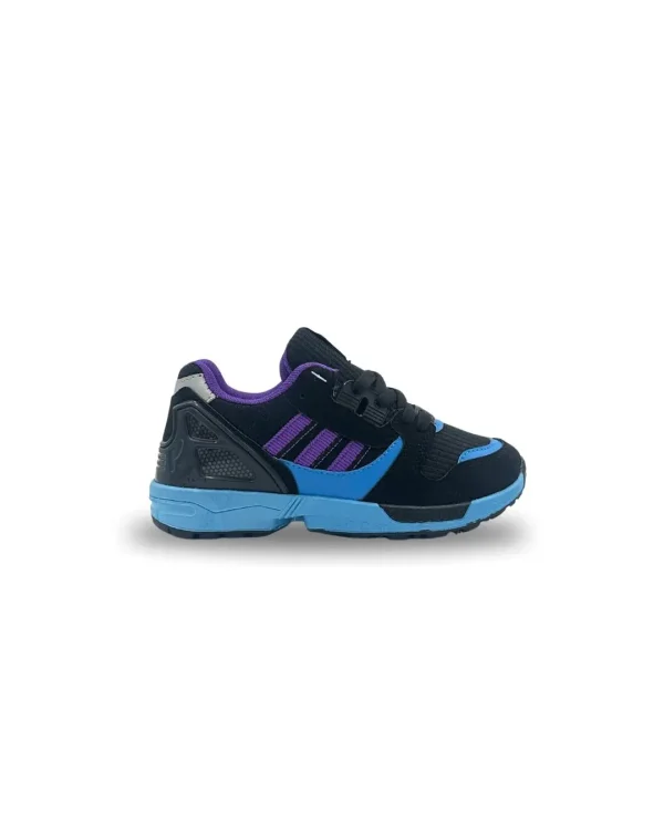 کتونی آدیداس ZX 8000 پسرانه مشکی بنفش کد 00702078