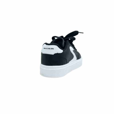 کتونی اسکیچرز مردانه مشکی سفید کد 00601161