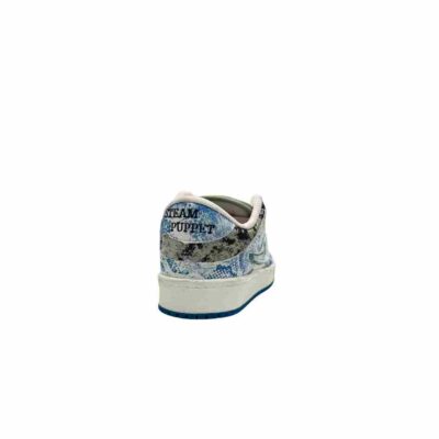 کتونی نایک دراگون زنانه سفید آبی (چاپی) کد 04102041