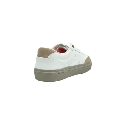 کتونی زارا مردانه سفید نسکافه ای کد 01801729
