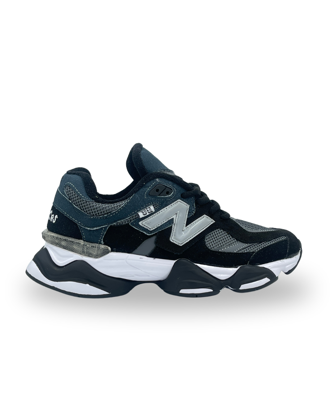 Men's New Balance 9060 Sneakers – Black & Dark Grey (Code 00216081) کتونی نیو بالانس 9060 مردانه مشکی طوسی سیر کد 00216081